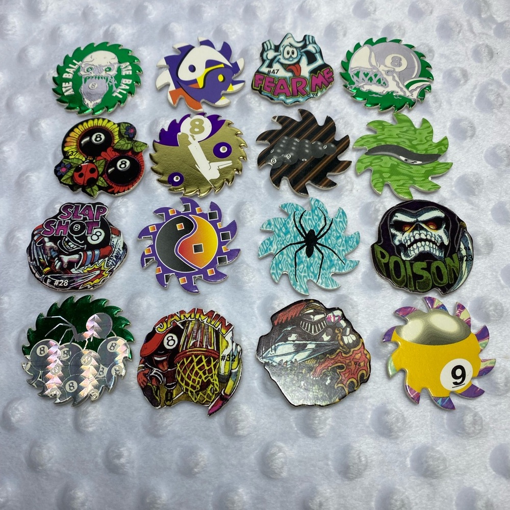 POGs - Lot of 16 Unusual Shaped Pieces
